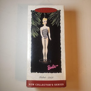 Hallmark Keepsake Ornament Barbie Debut - 1959 New Collector&#39;s Series 1994 NIB