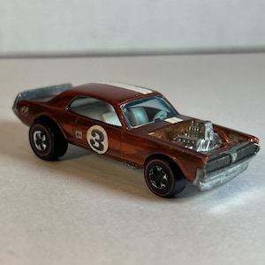 Hot Wheels Redline Nitty Gritty Kitty Brown Hong Kong 1969 Vintage
