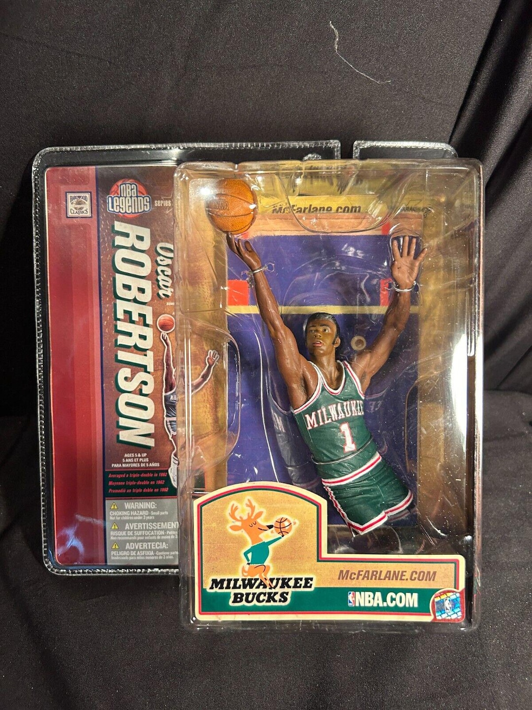 オスカー・ロバートソン ミルウォーキー・バックス マクファーレン NBA