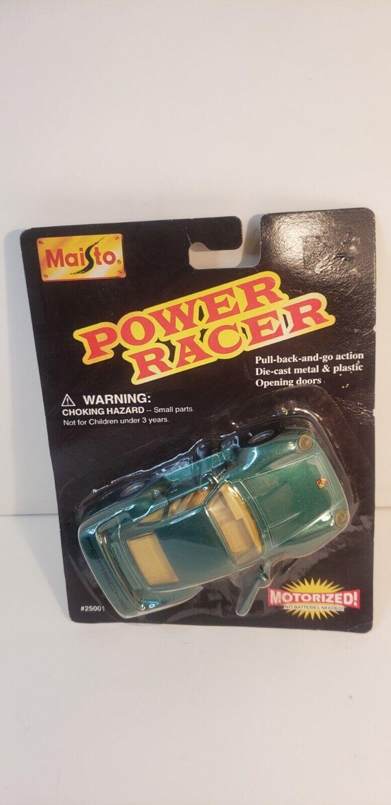 Maisto Power Racer Porsche 959 1:43 Scale 1996 Pull Back & Go