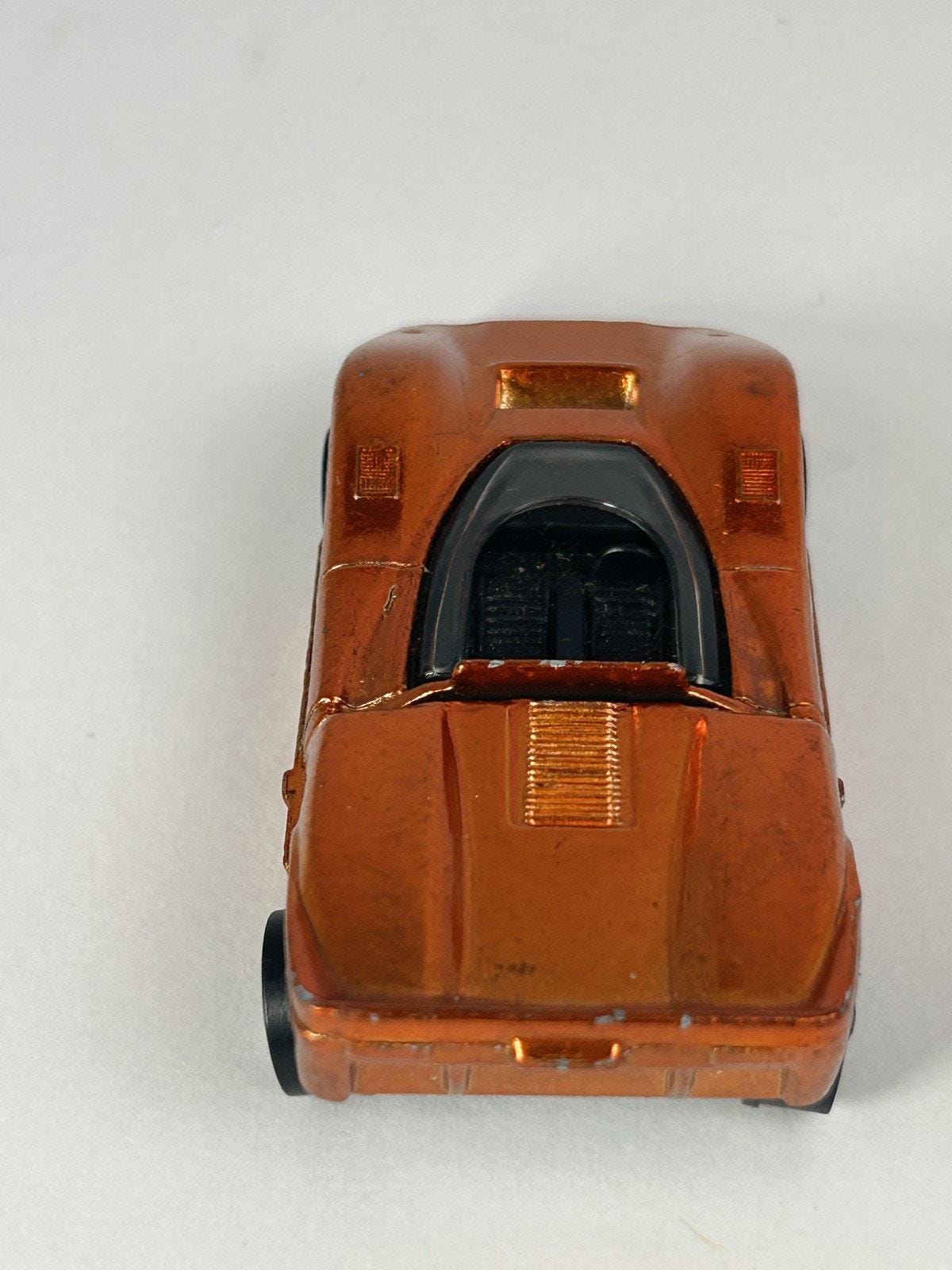 Vintage Hot Wheels 1969 Mclaren M6A Redline Diecast Car W/button