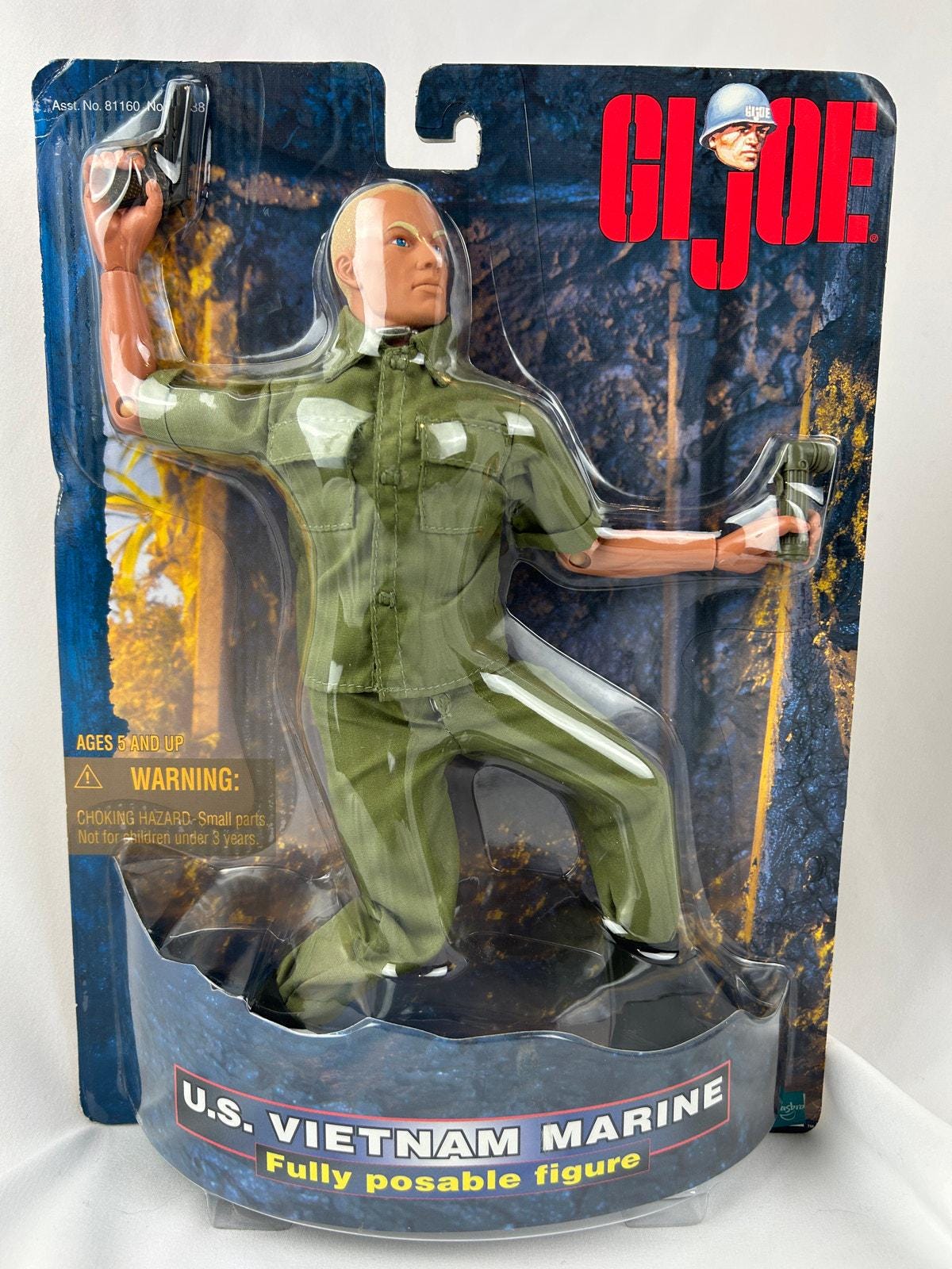 GI Joe アクションソルジャー フィギュア 火炎放射器 レトロ 1984 GI
