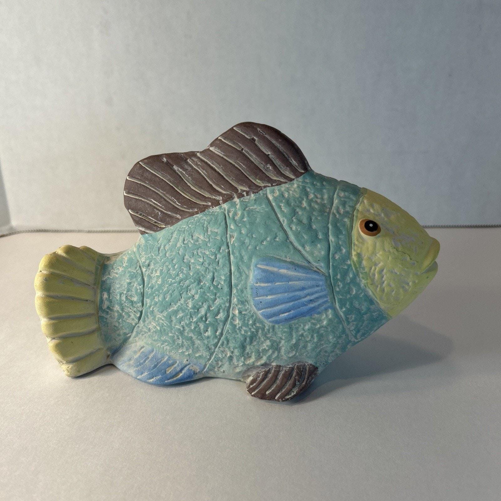 K's Collection 陶器製熱帯魚置物 3体セット マルチカラー ホーム