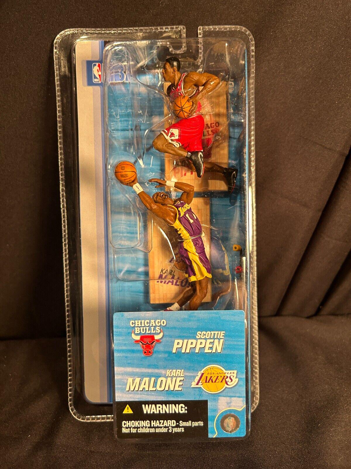 Mcfarlane 3-inch NBA Figure Set Featuring Scottie Pippen Bulls and