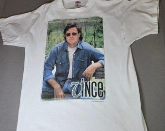 Vince Gill 1998 Tour T Shirt Vintage Country Music XL Fruit of the