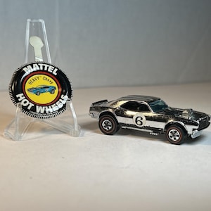 Hot Wheels Redline 1970 Chrome Heavy Chevy Club Car #6 Dark Interior