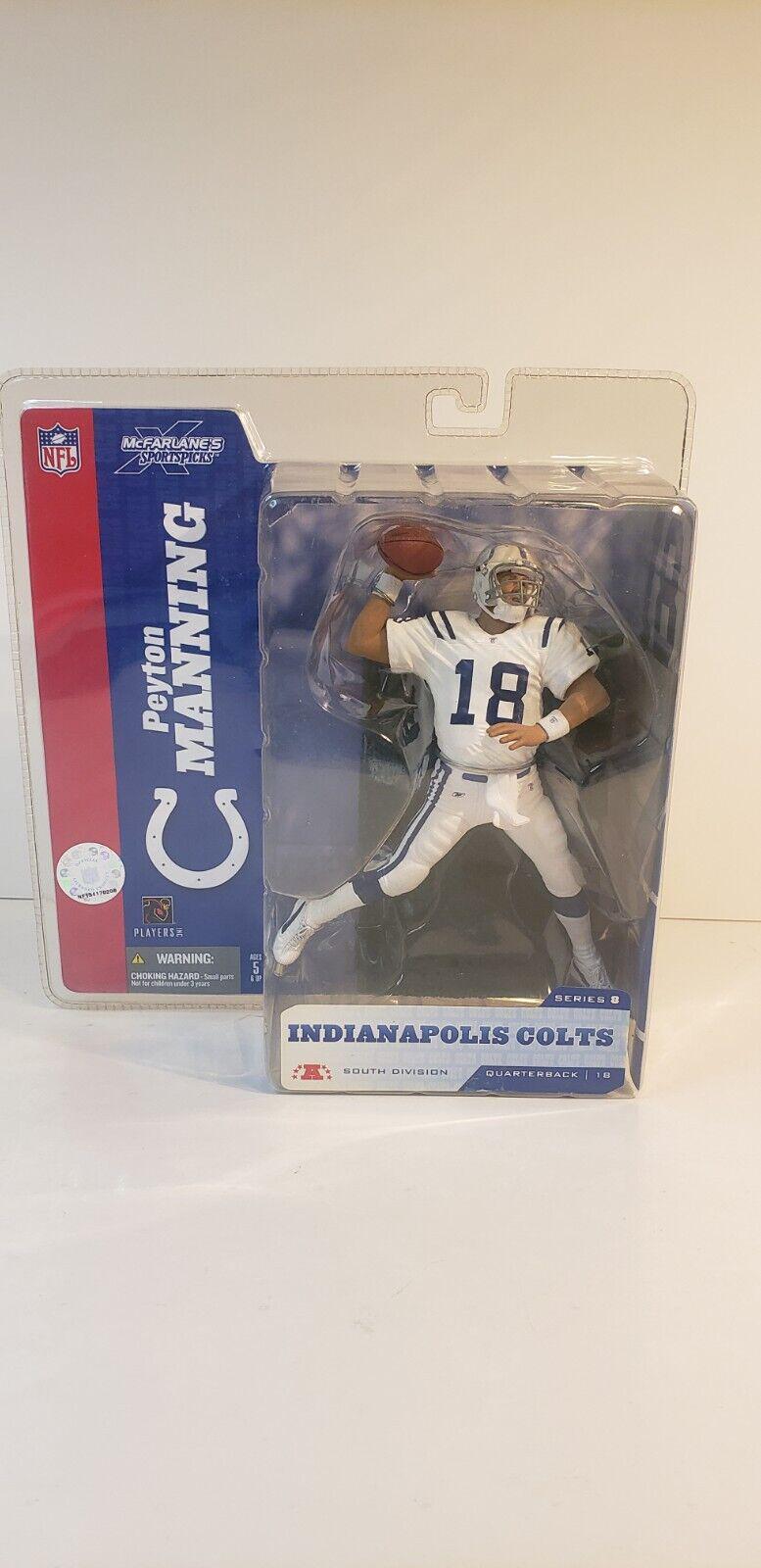 Peyton Manning Mcfarlane Series Indianapolis Colts NFL White