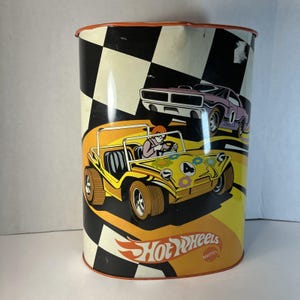 1970 Hot Wheels Trash Can by Cheinco Vintage Mattel Collector Piece Used