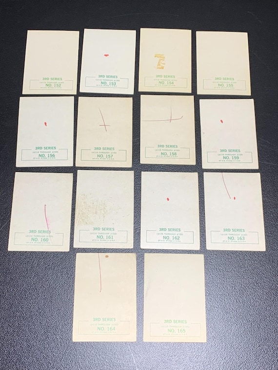 1964 Topps Beatles Series 3 Complete Card Set Vintage Original - Etsy