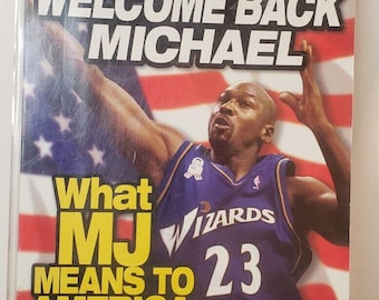 2001 Entertainment Sports Collector’s Edition Welcome Back Michael Jordan Magazine