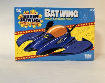 New DC Super Powers Batwing Batman&#39;s Air Combat Vehicle McFarlane