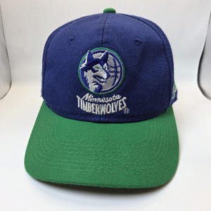 Sports Specialties Minnesota Timberwolves Vintage 90s Script Snapback Hat NBA
