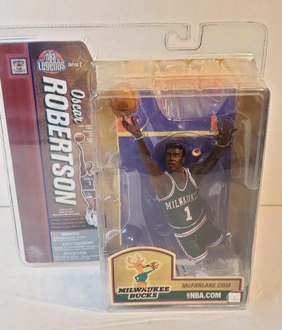 NBA Legends Milwaukee Bucks フィギュア Oscar Robertson Milwaukee Bucks Mcfarlane NBA Legends Series 2