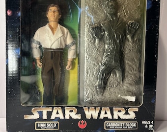 Star Wars The Empire Strikes Back Series Han Solo als Prisoner & Carbonite Block