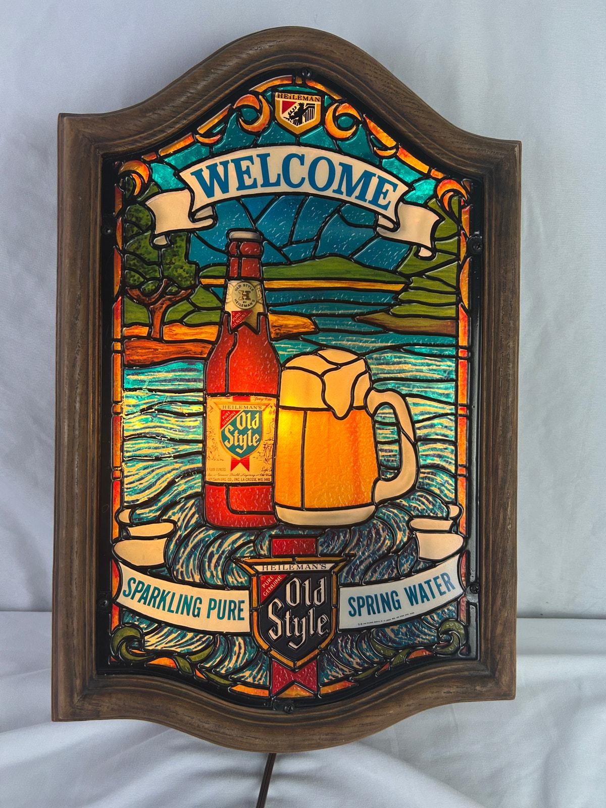 Heileman's Old Style Beer Beer Sign - Etsy
