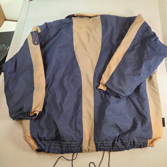Columbia Convert Men's XL Vintage 90s Jacket Navy Tan Sherpa Lined