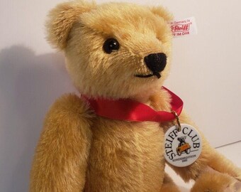 Steiff Club Bear 限定品　2002 ベージュ シュタイフ Steiff Club Sonderedition 2002 Teddy Bear 10 Years Anniversary 9