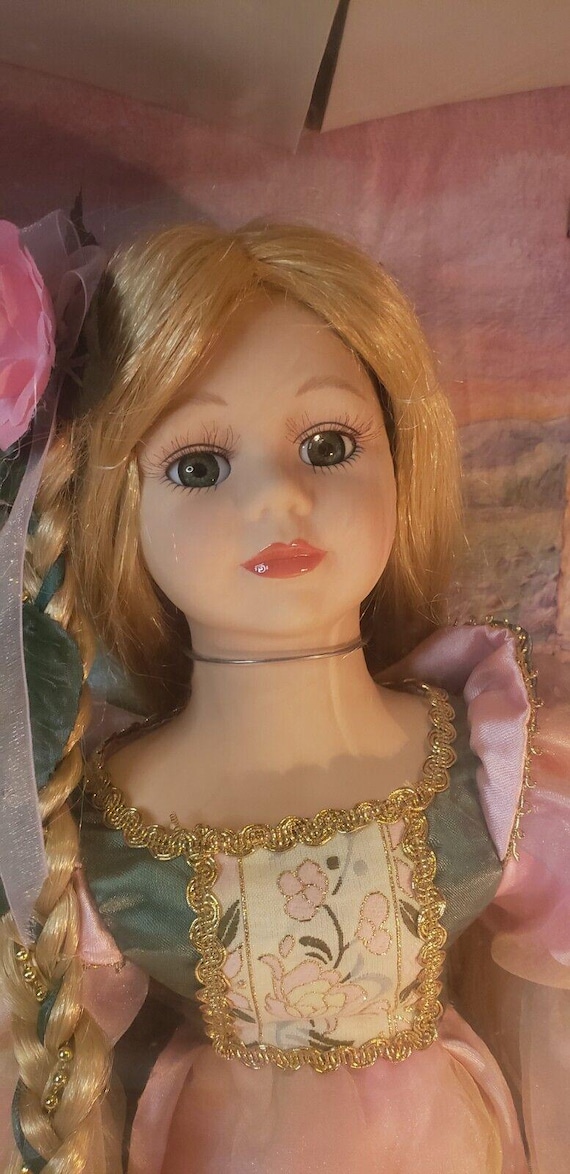 1998 Rapunzel Porcelain Doll 16