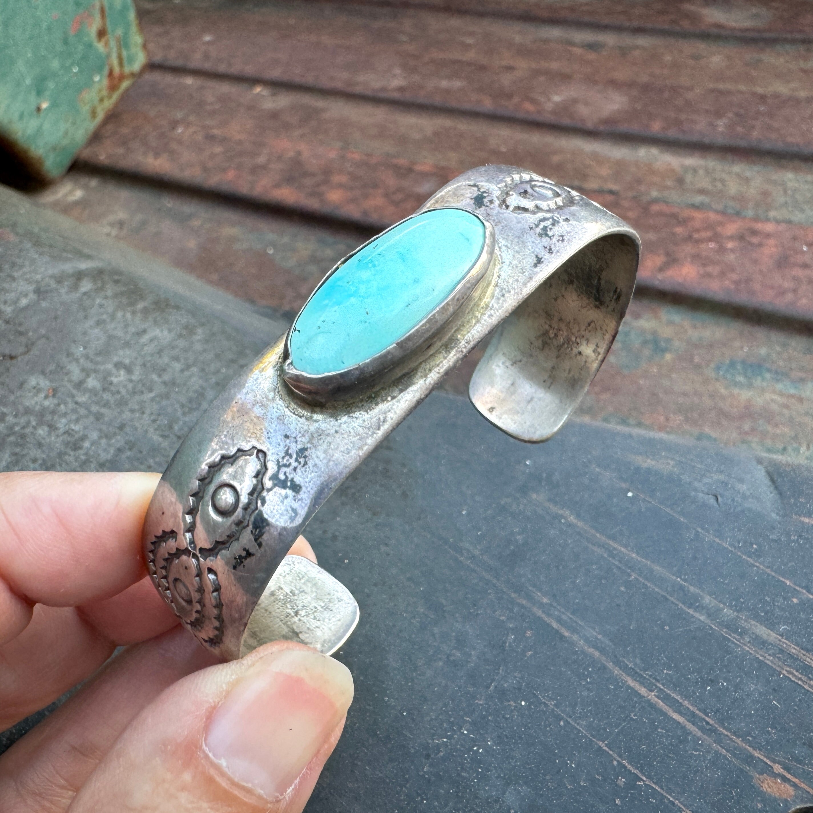 Whimsical Navajo/ Mexican Sterling Silver Horseshoe Bracelet Whimsical Navajo/ Mexican Sterling Silver Horseshoe Bracelet