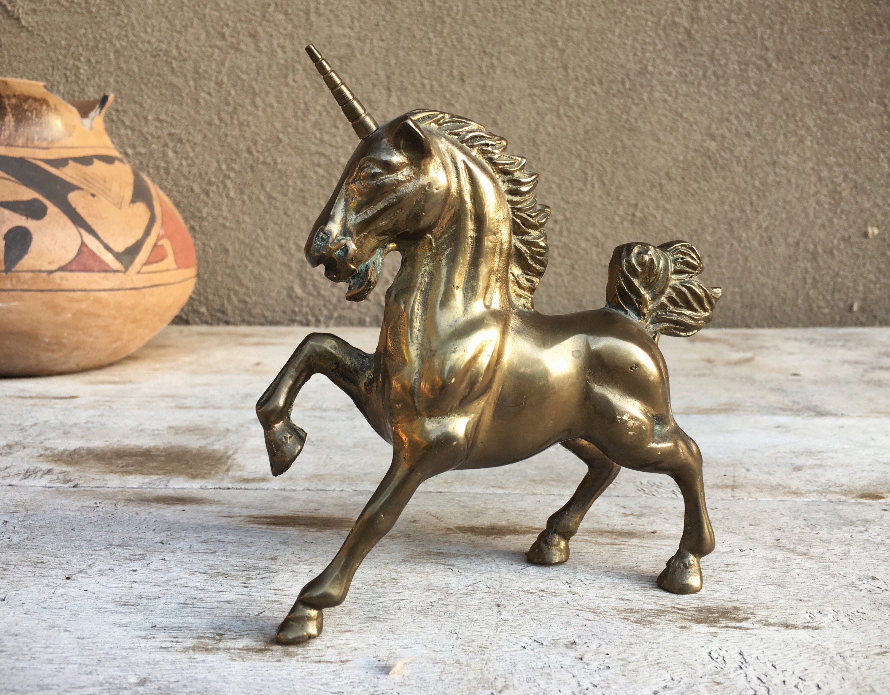 unicorn statues figurines
