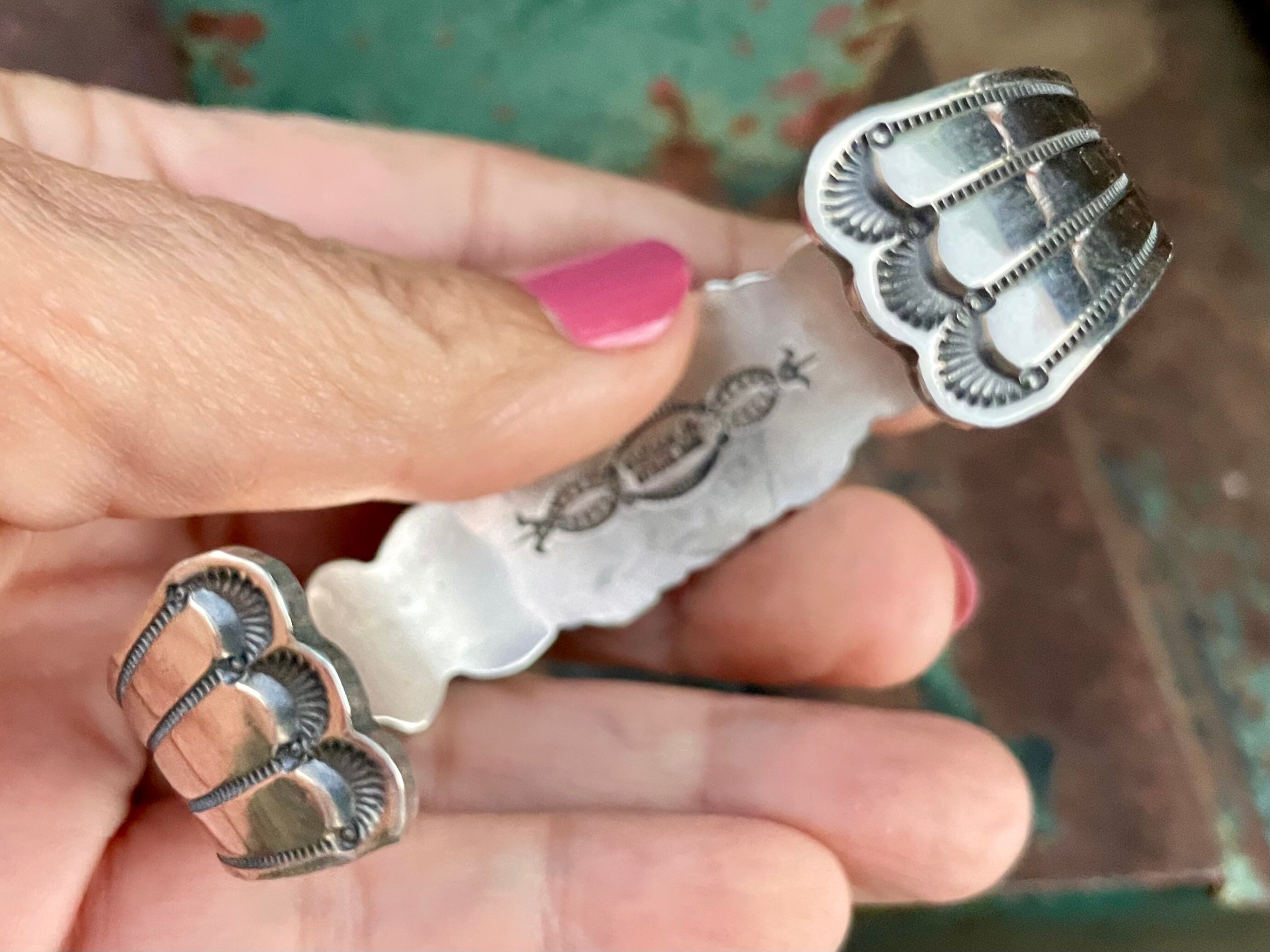 Indian jewelry WallaceYazzie jr 作品 Wallace Yazzie Jr - Etsy
