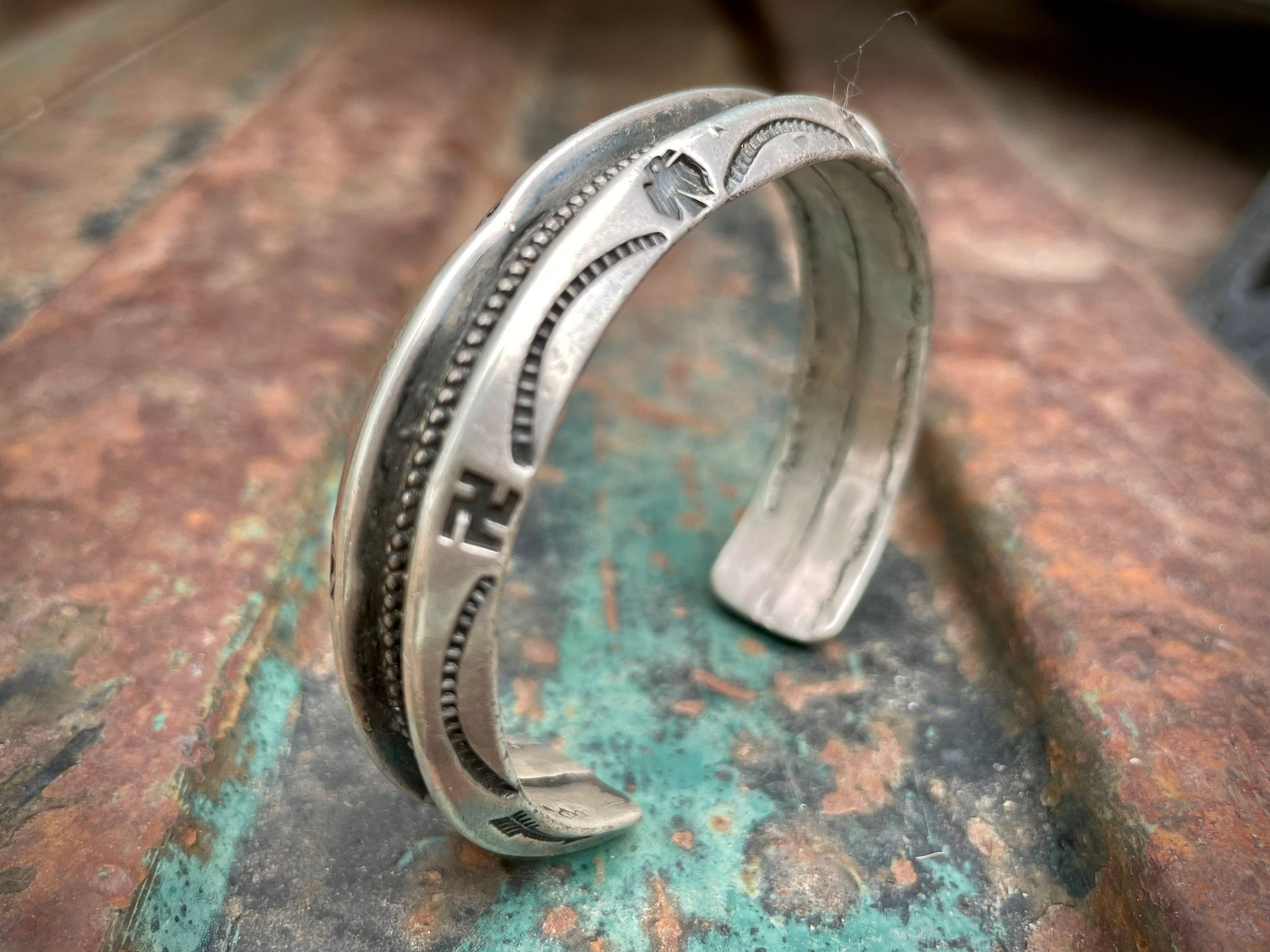 Native American Sterling Silver Bracelets