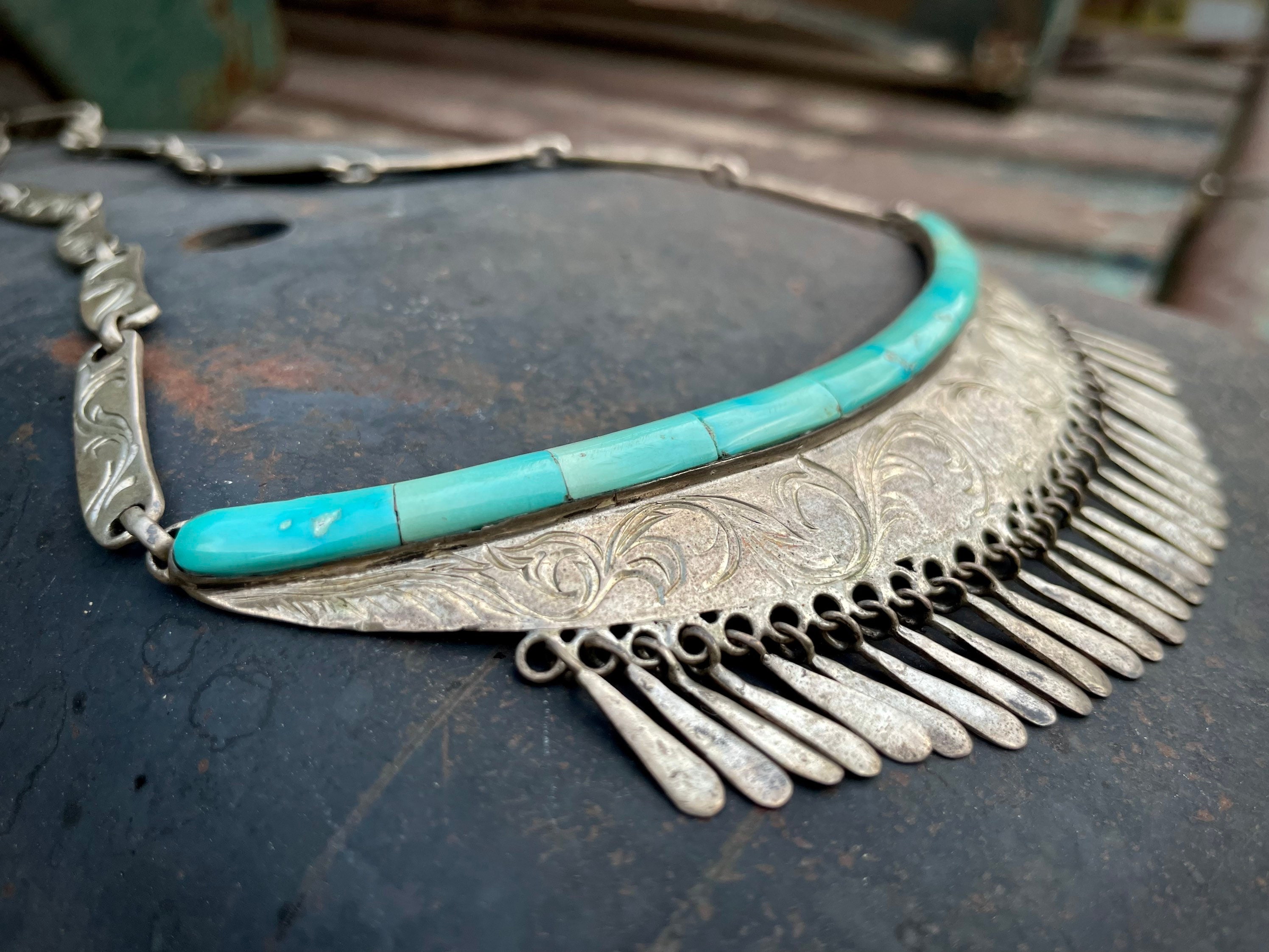 Turquoise Statement Necklace – Terry Curtin Designs