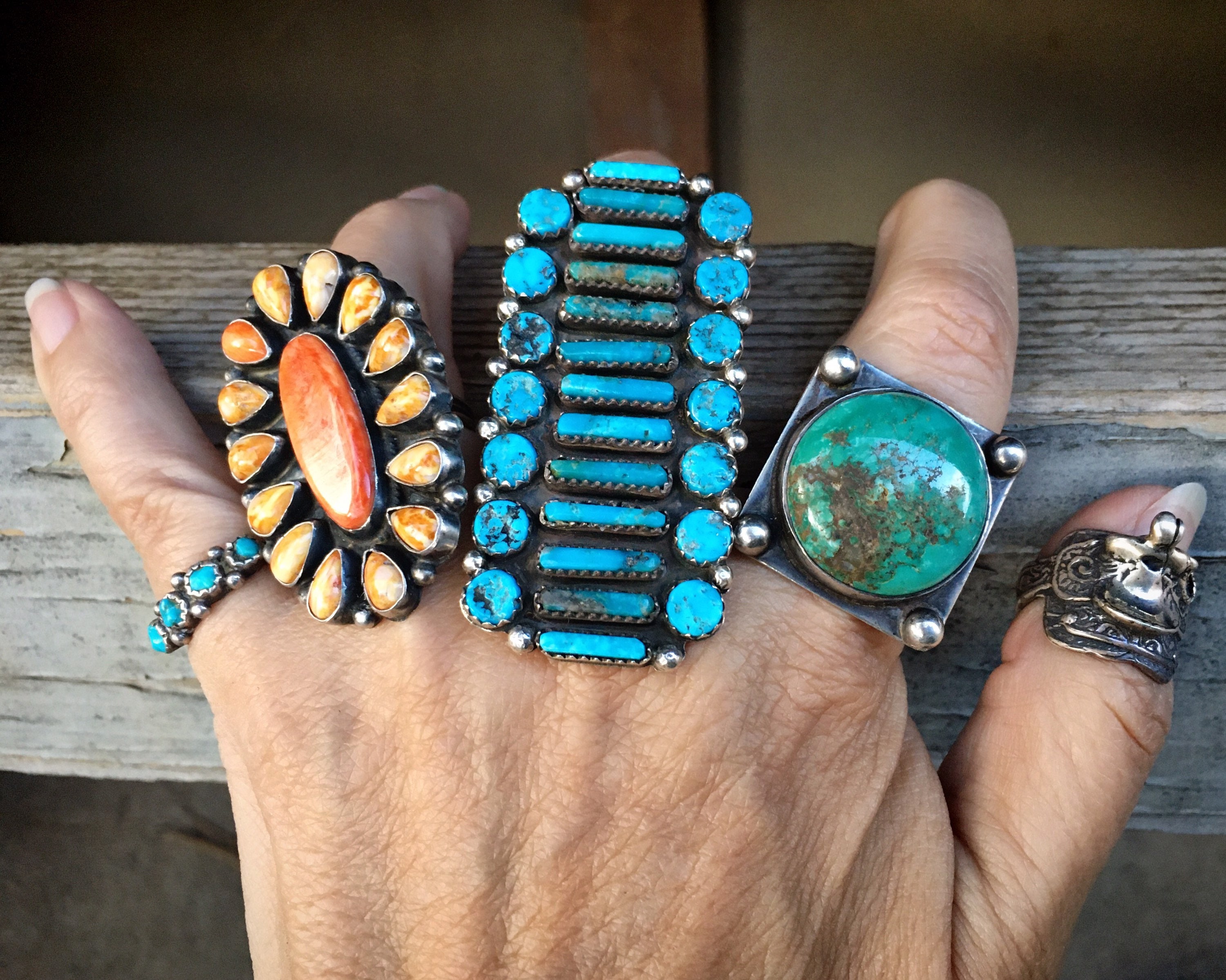 Navajo ナバホ Russell Sam Spiny Oyster バングル Navajo ナバホ Russell Sam Spiny Oyster バングル - メルカリ