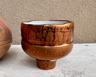 organic tiki brass decor