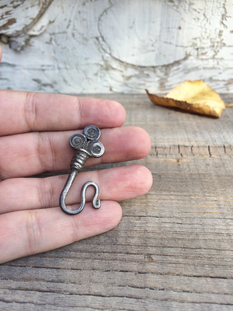 Tribal Jewelry Boho Hippie Style Ethnic Jewelry Supply Component Antique Miao Earring Use as Pendant or Assemblage Single Earring Gauged