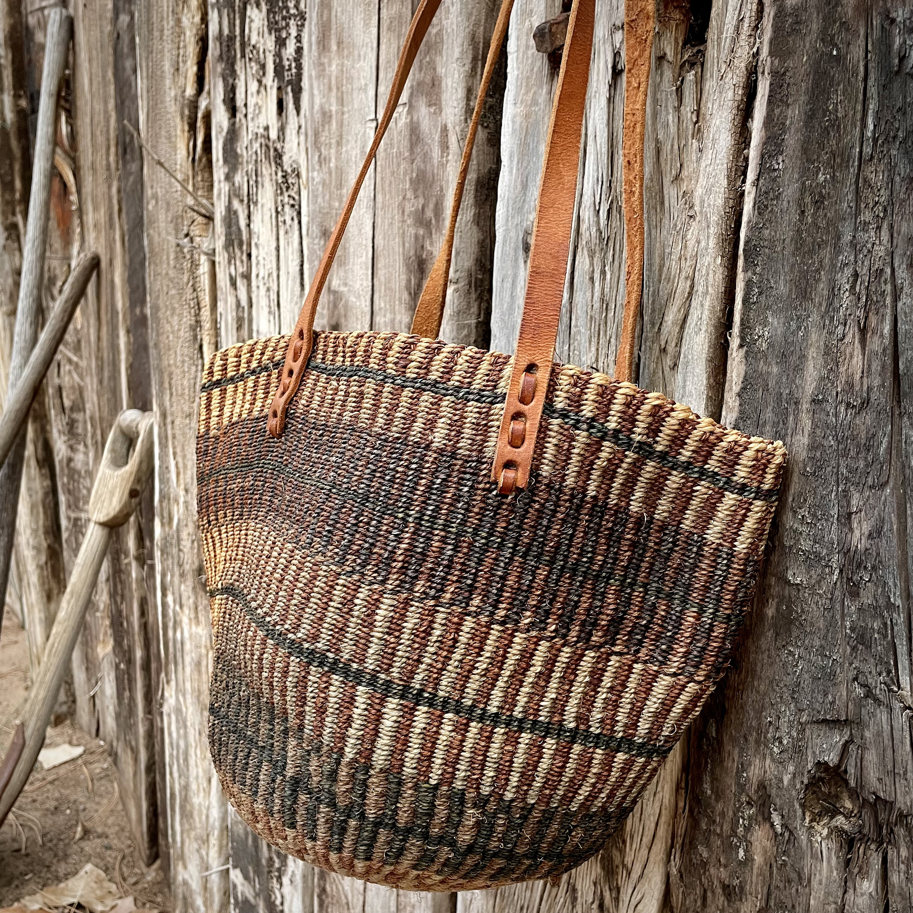 Vintage sisal bag hot sale