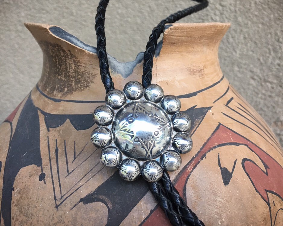 Sterling silver store bolo necklace