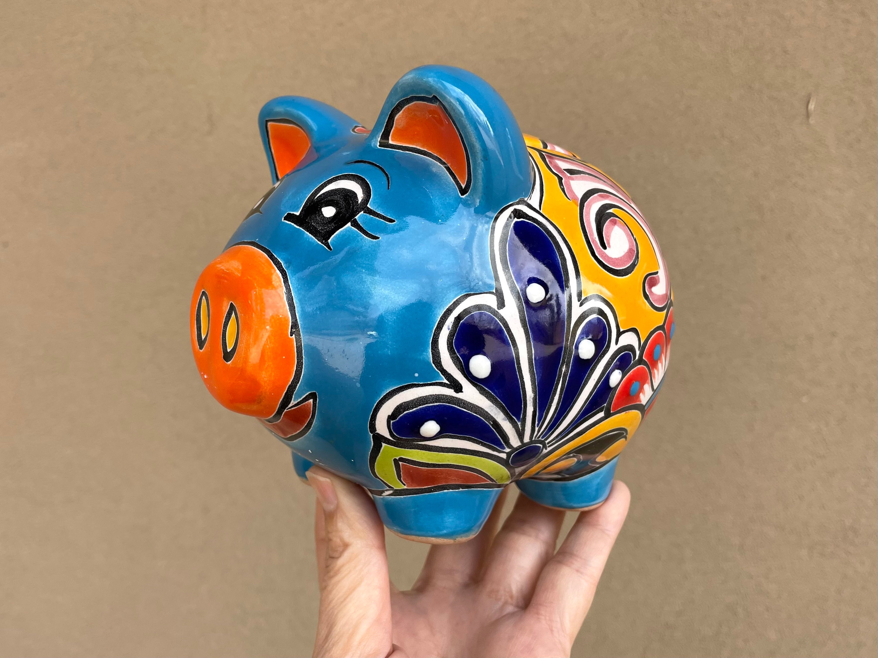 Colorful piggy banks discount