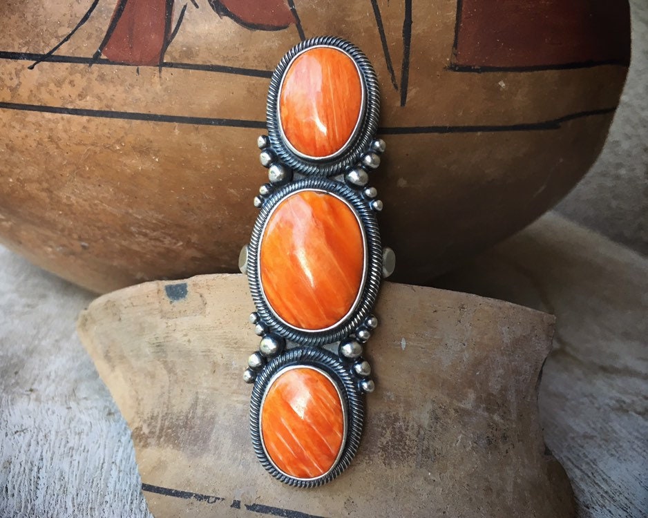 Important Huge Vintage Native American Jewelry Navajo Kirk Smith Spiny Shell Sterling Silver Earrings Important Huge Vintage Native American Jewelry Navajo Kirk Smith Spiny Shell Sterling Silver Earrings