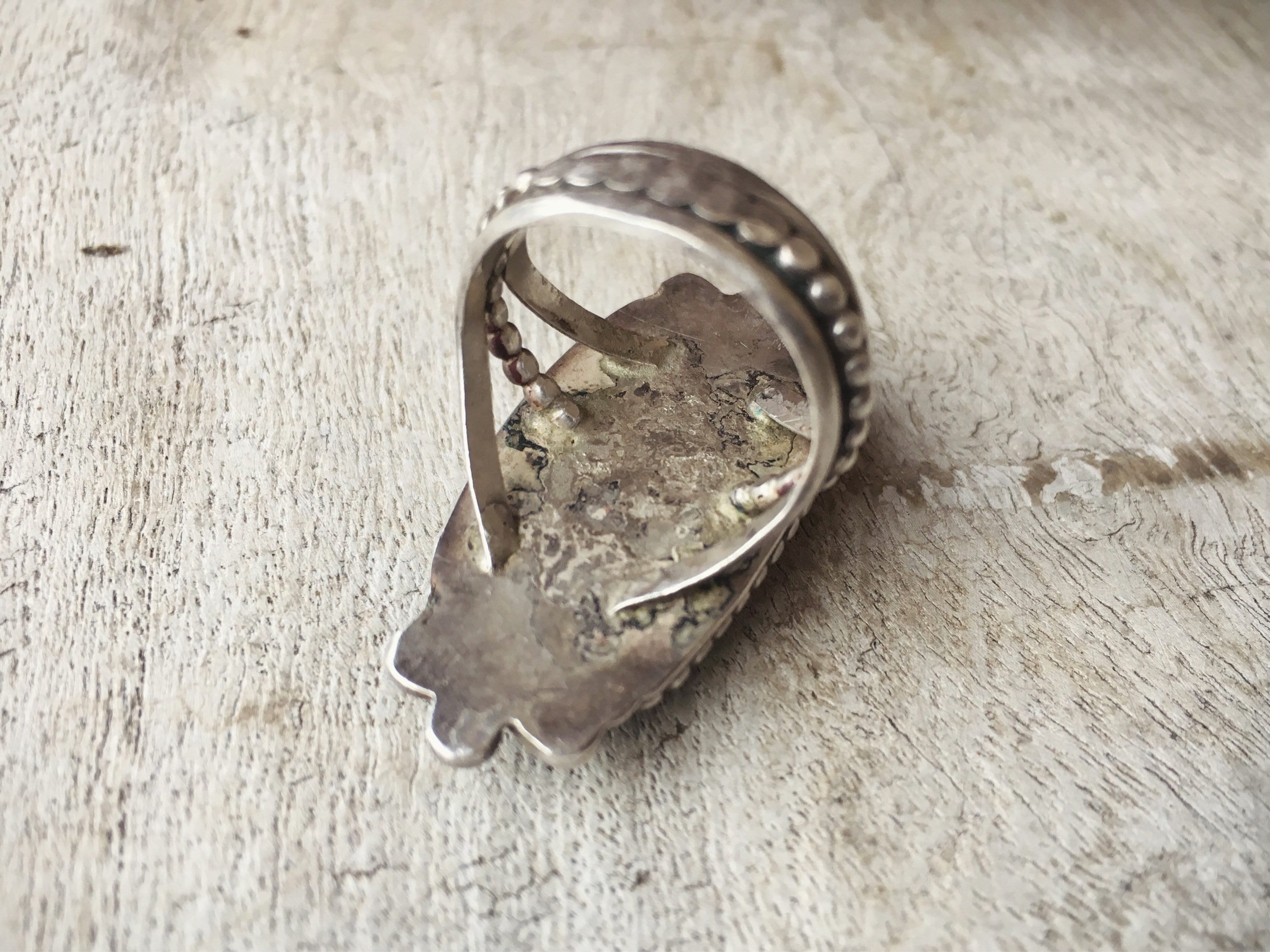 Detailed Huge Native American Navajo Sterling Silver Toad Ring Detailed Huge Native American Navajo Sterling Silver Toad Ring