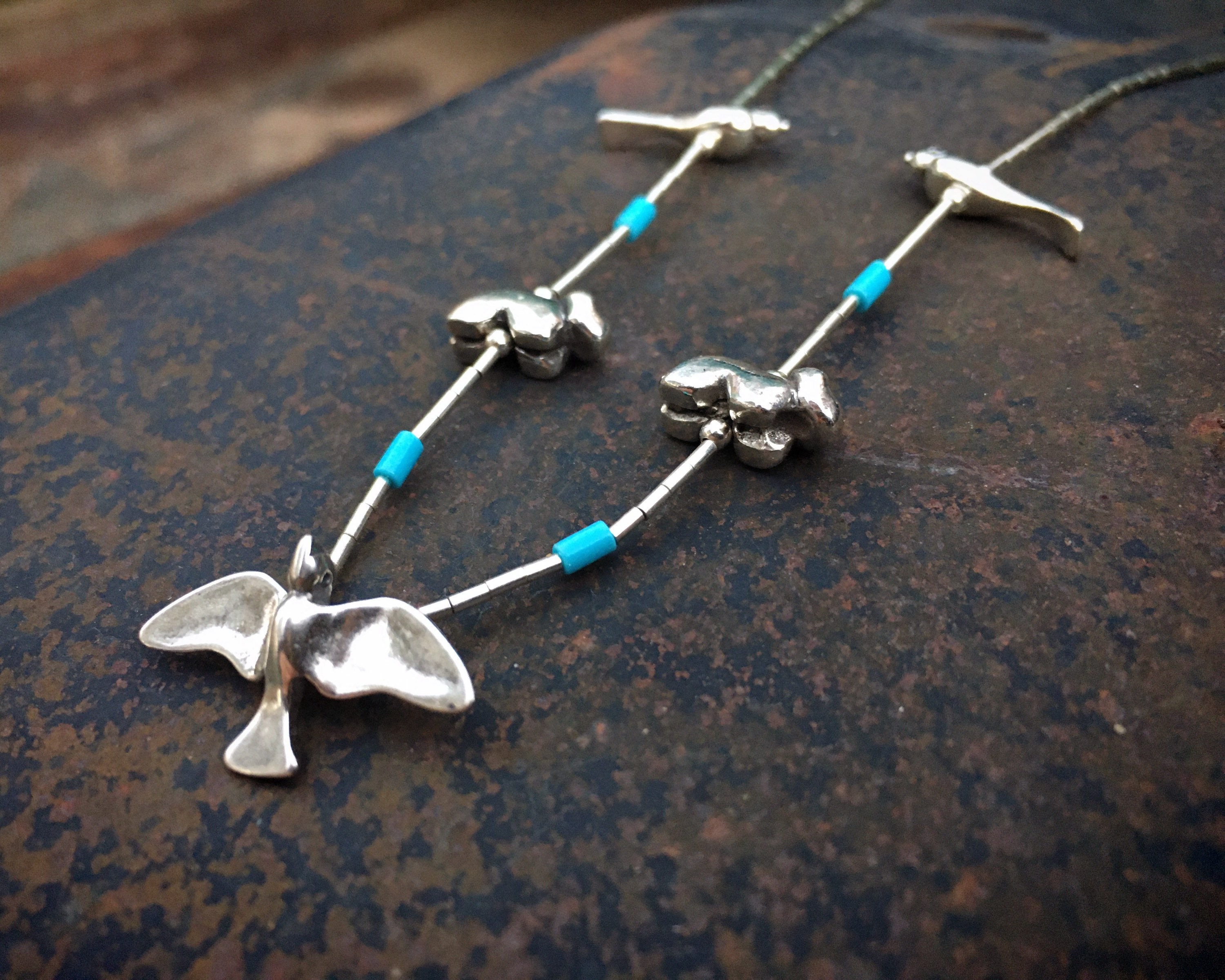 Native american on sale bird necklace