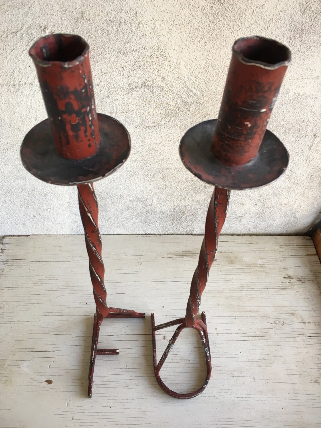 Branding Iron Candle Holders Western Decor, Branding Iron Letter