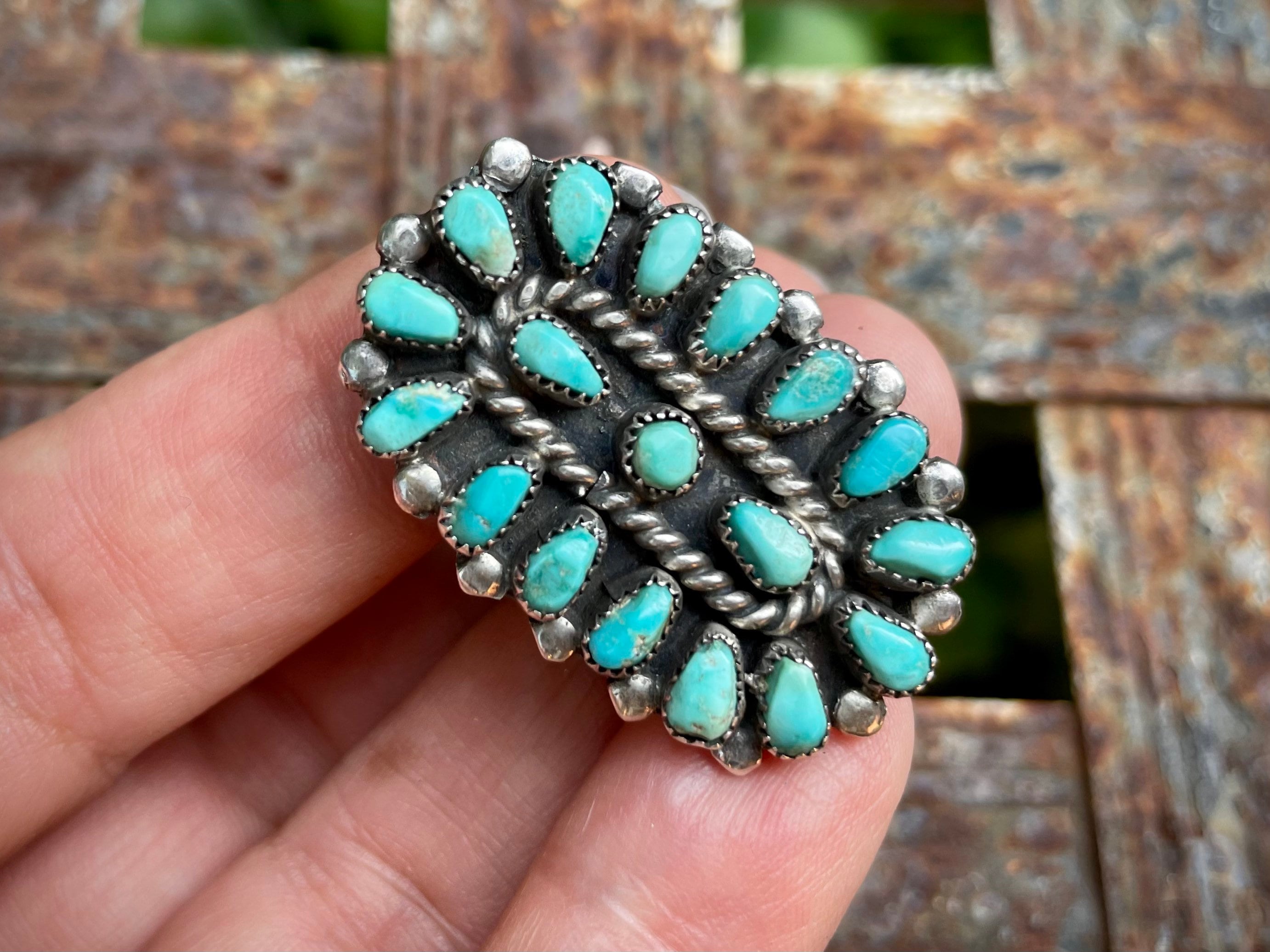 Zuni cheap cluster ring