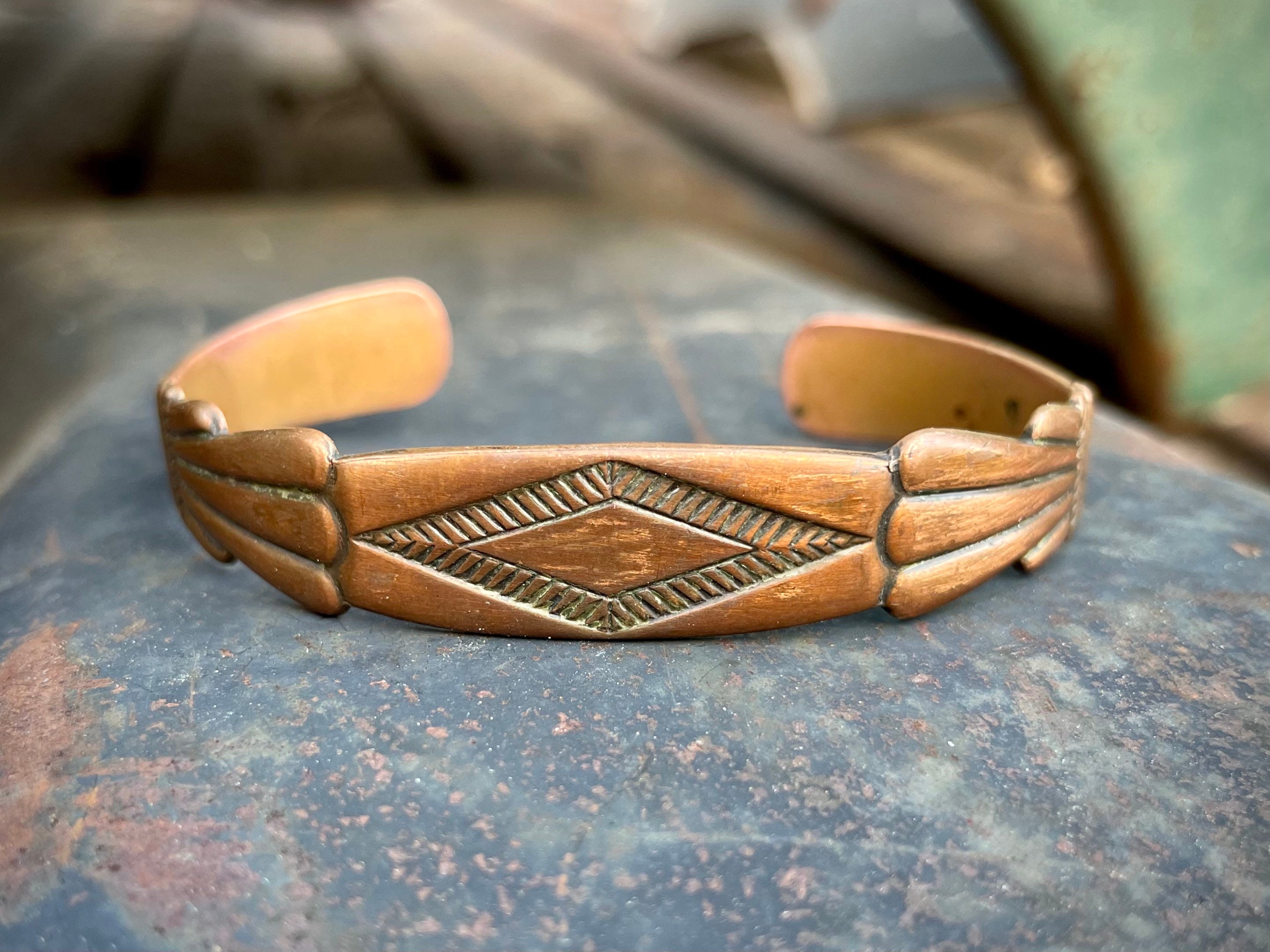 Copper bell bracelet deals