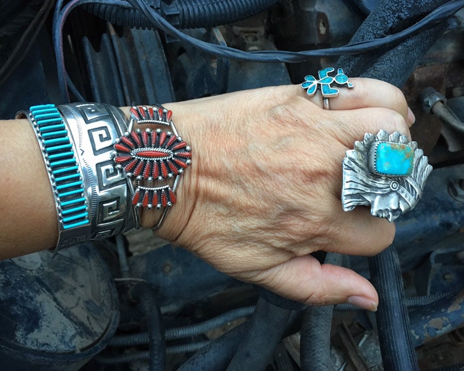 Vintage hopi deals jewelry
