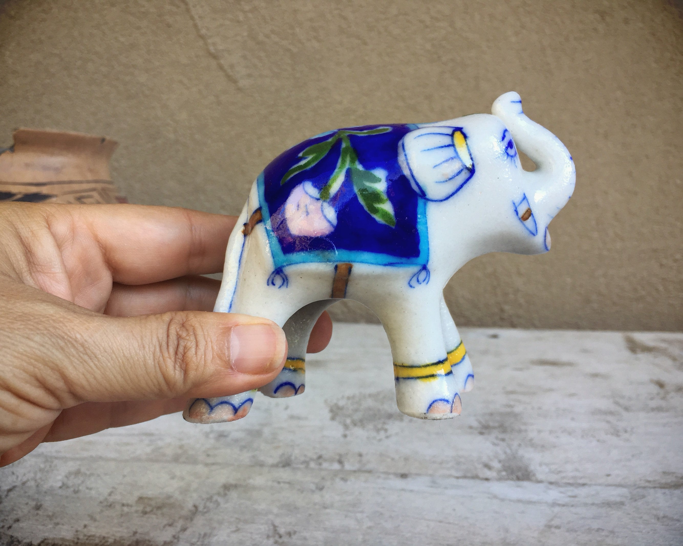 tiny elephant figurine