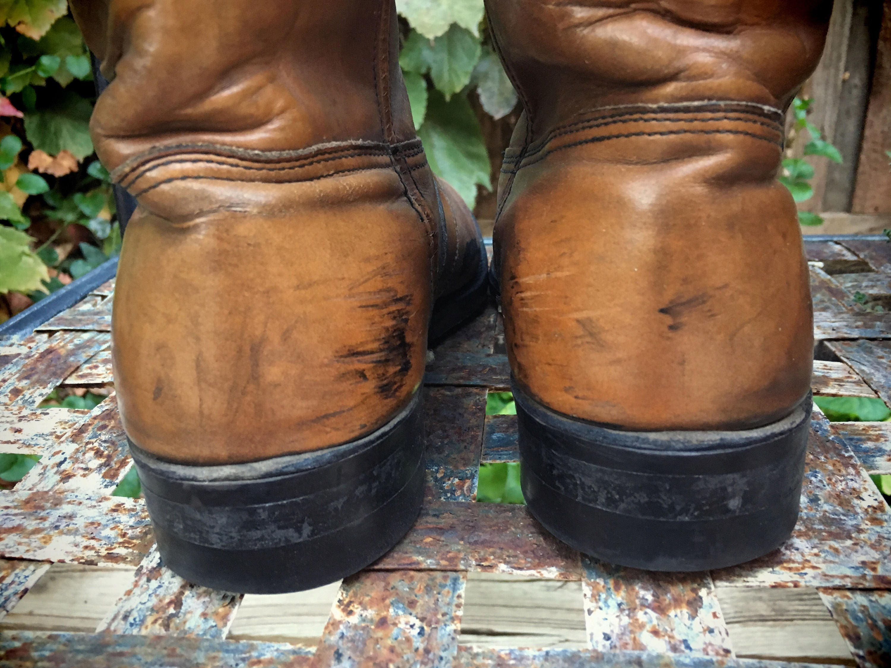 brown buckle boots mens