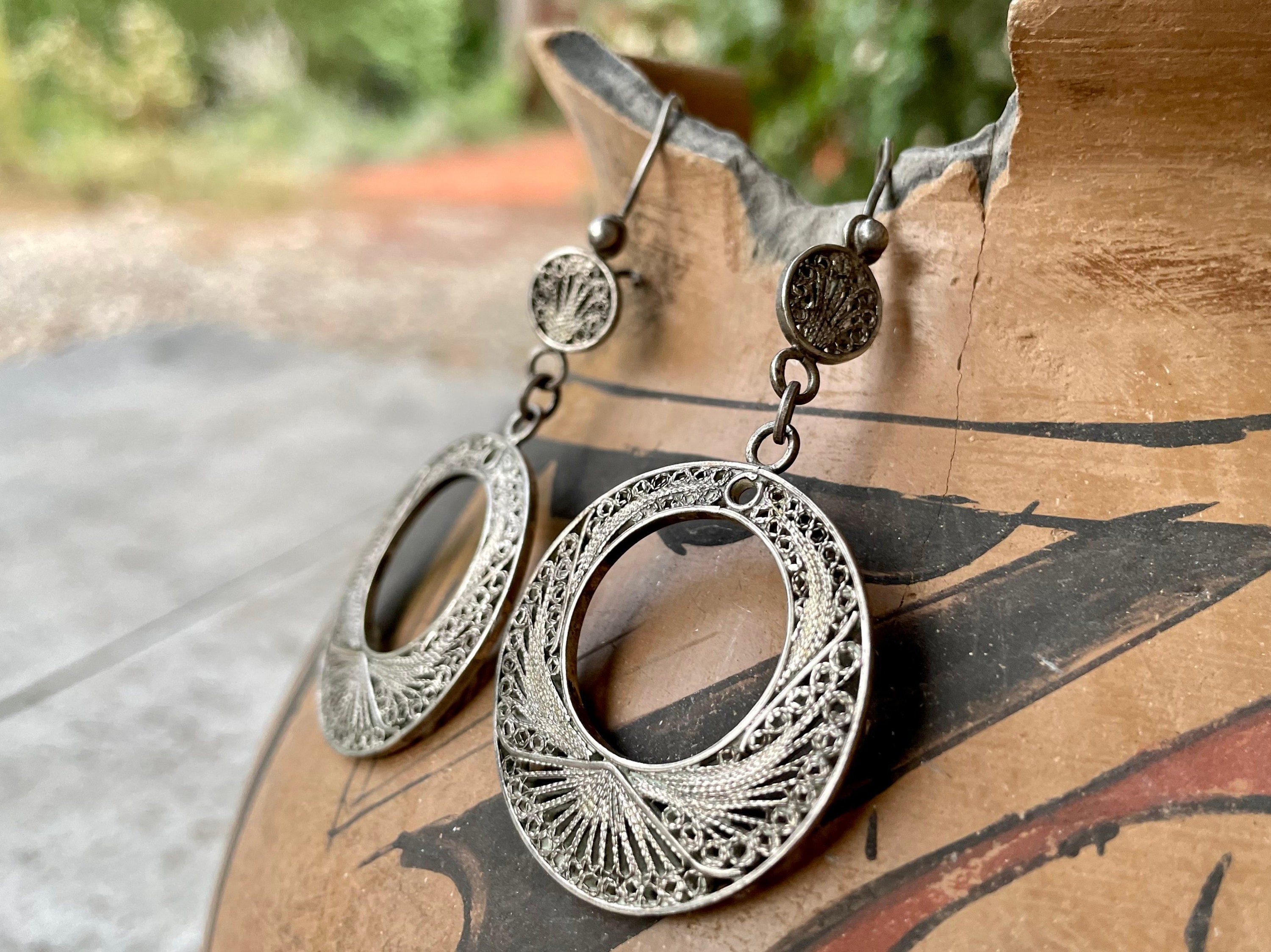 Mexican Filigree Earrings History Best Store | skyhouse.md