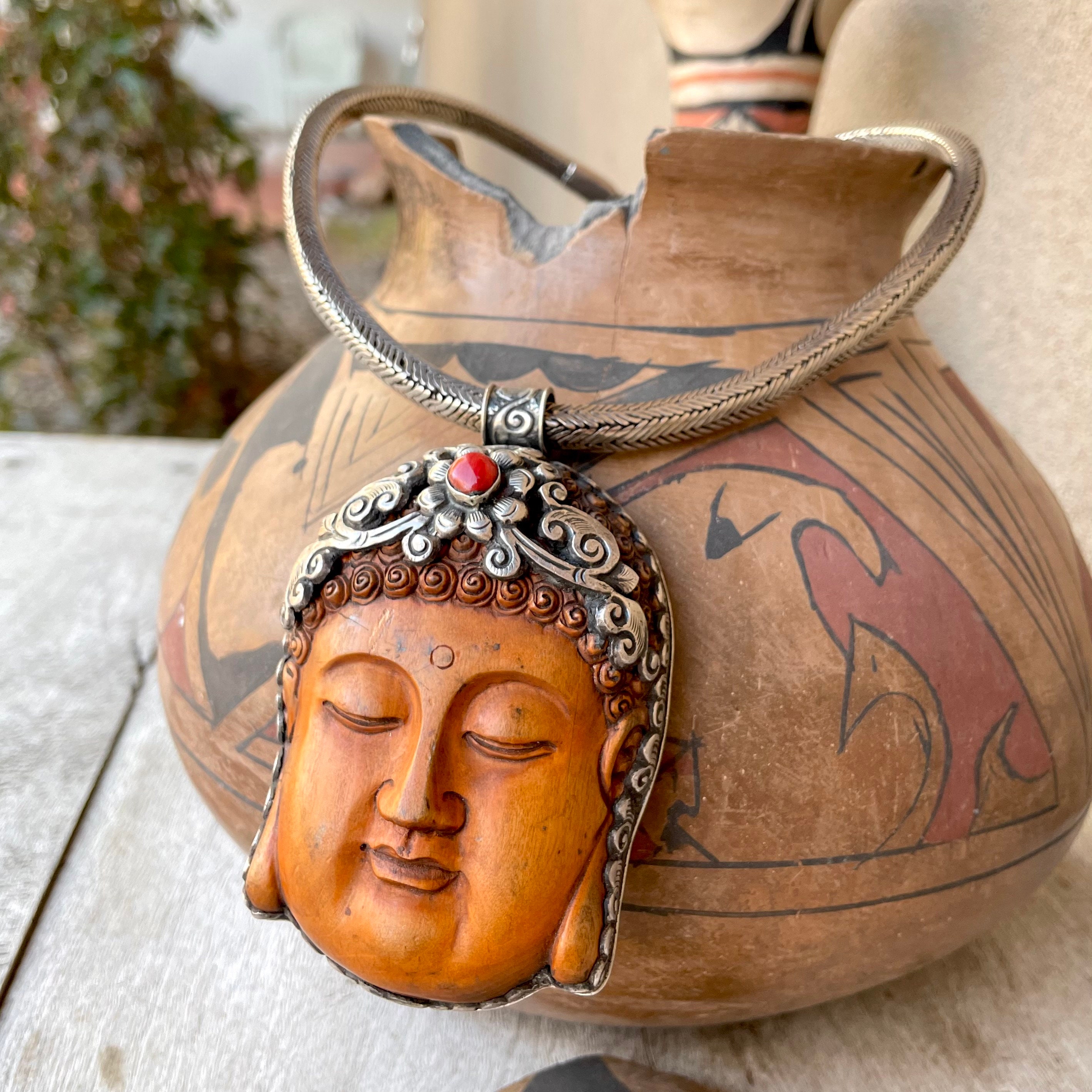 PS: The Buddha's Face Pendant 仏顔ペンダント