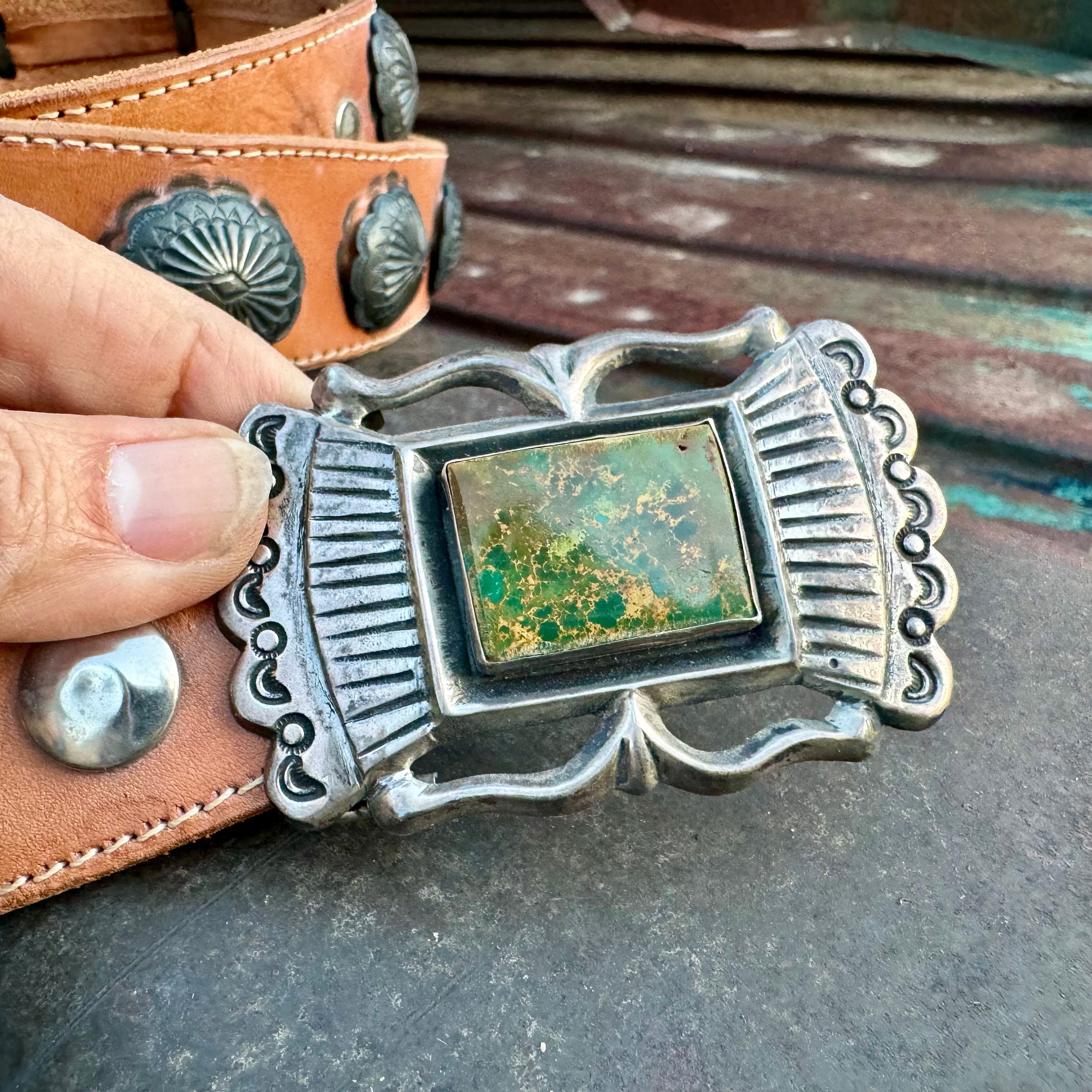 Astounding Vintage Native American Navajo Sterling Silver Belt Buckle Astounding Vintage Native American Navajo Sterling Silver Belt Buckle