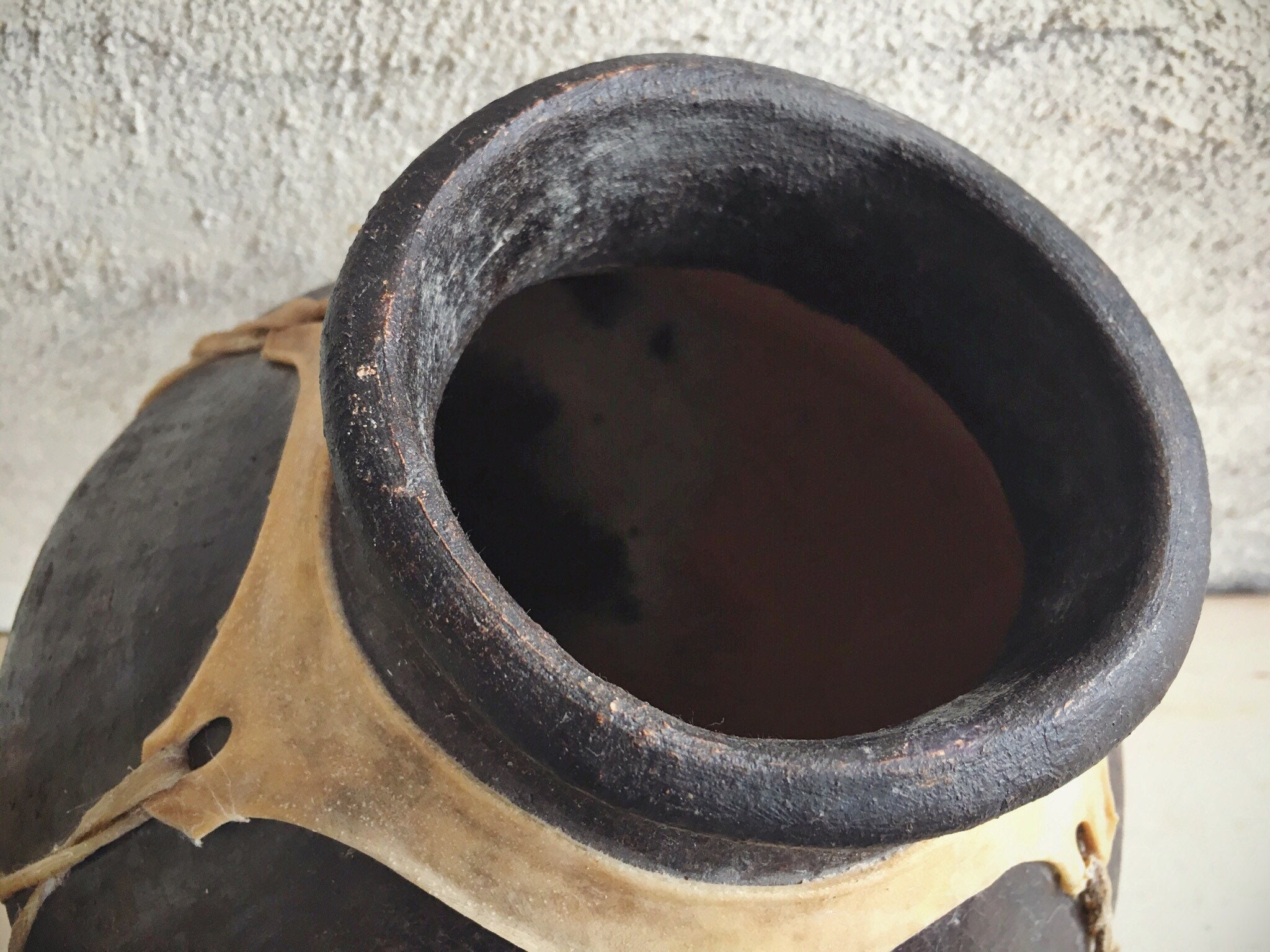 Mexican Pottery Tarahumara Indian Water Jug Pot Primitive Decor Mexican Decor Southwestern Decor Housewarming Gift For Couple Jungalow