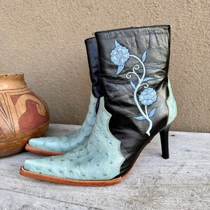 Mexican cowboy boots long toe hot sale