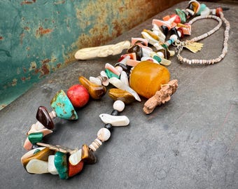 native necklaces • pins