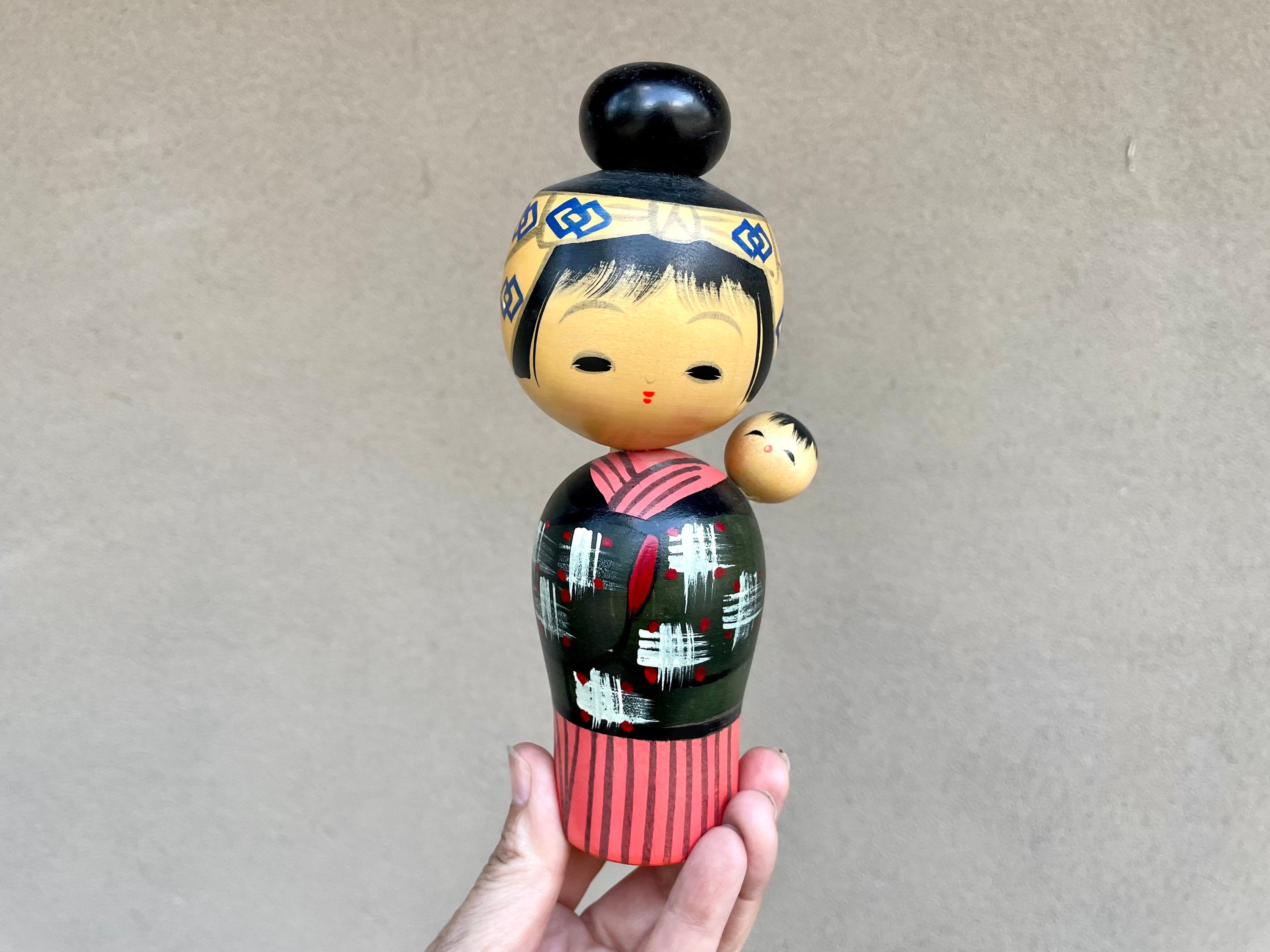 Vintage Japanese Toys Handmade Hand Painted