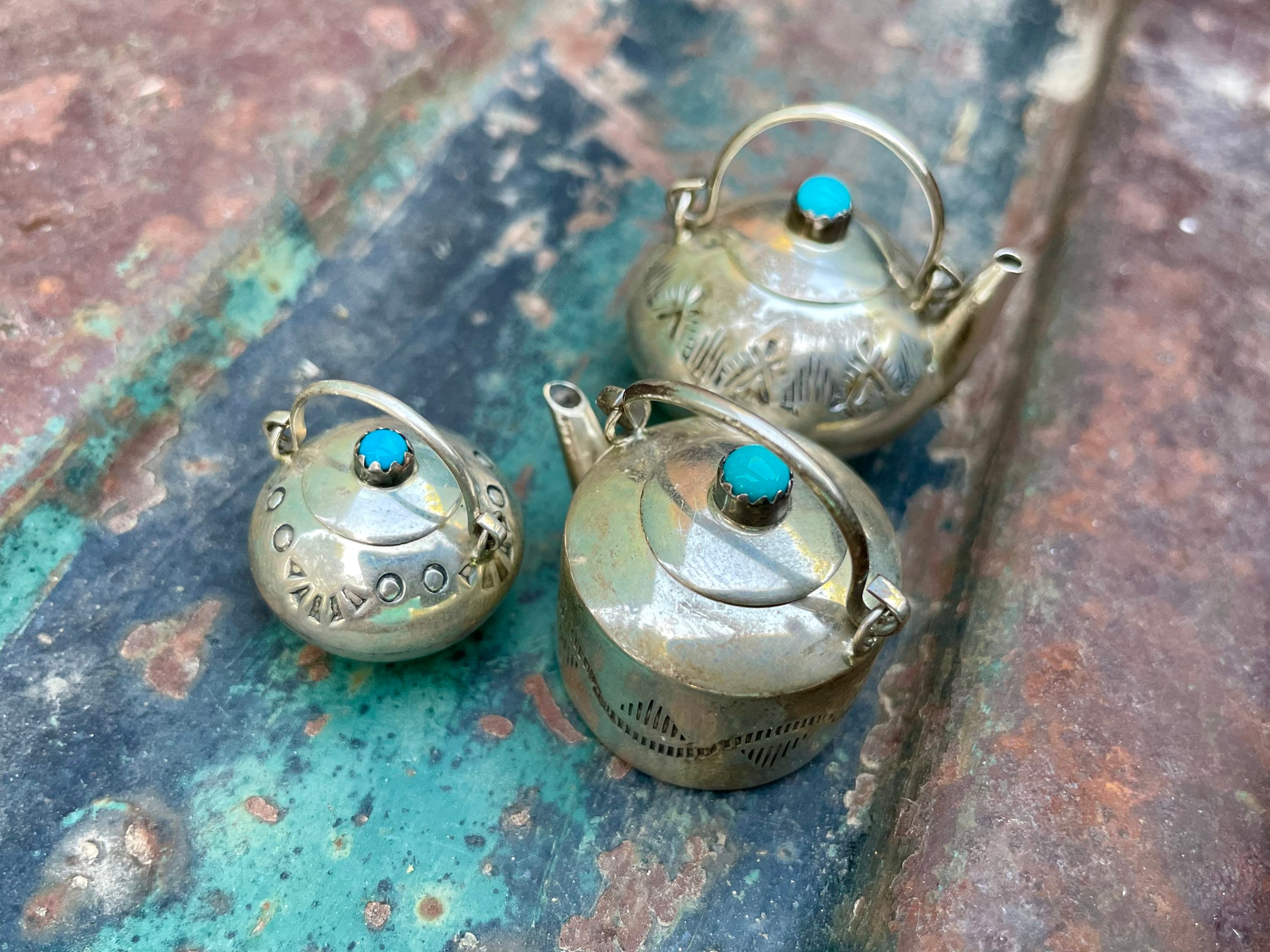The Best Vintage Navajo Liz Whitman Turquoise Native American Jewelry Silver Pin The Best Vintage Navajo Liz Whitman Turquoise Native American Jewelry Silver Pin